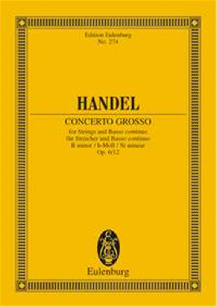 Concerto Grosso 12 B Op.6